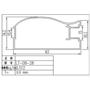 福建湖南移门包覆铝材