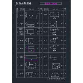 江西铝型材厂家直供